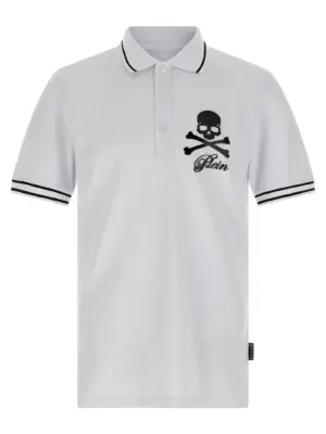 'Skull & Bones' polo shirt PHILIPP PLEIN White/Black