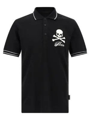 'Skull & Bones' polo shirt PHILIPP PLEIN Black