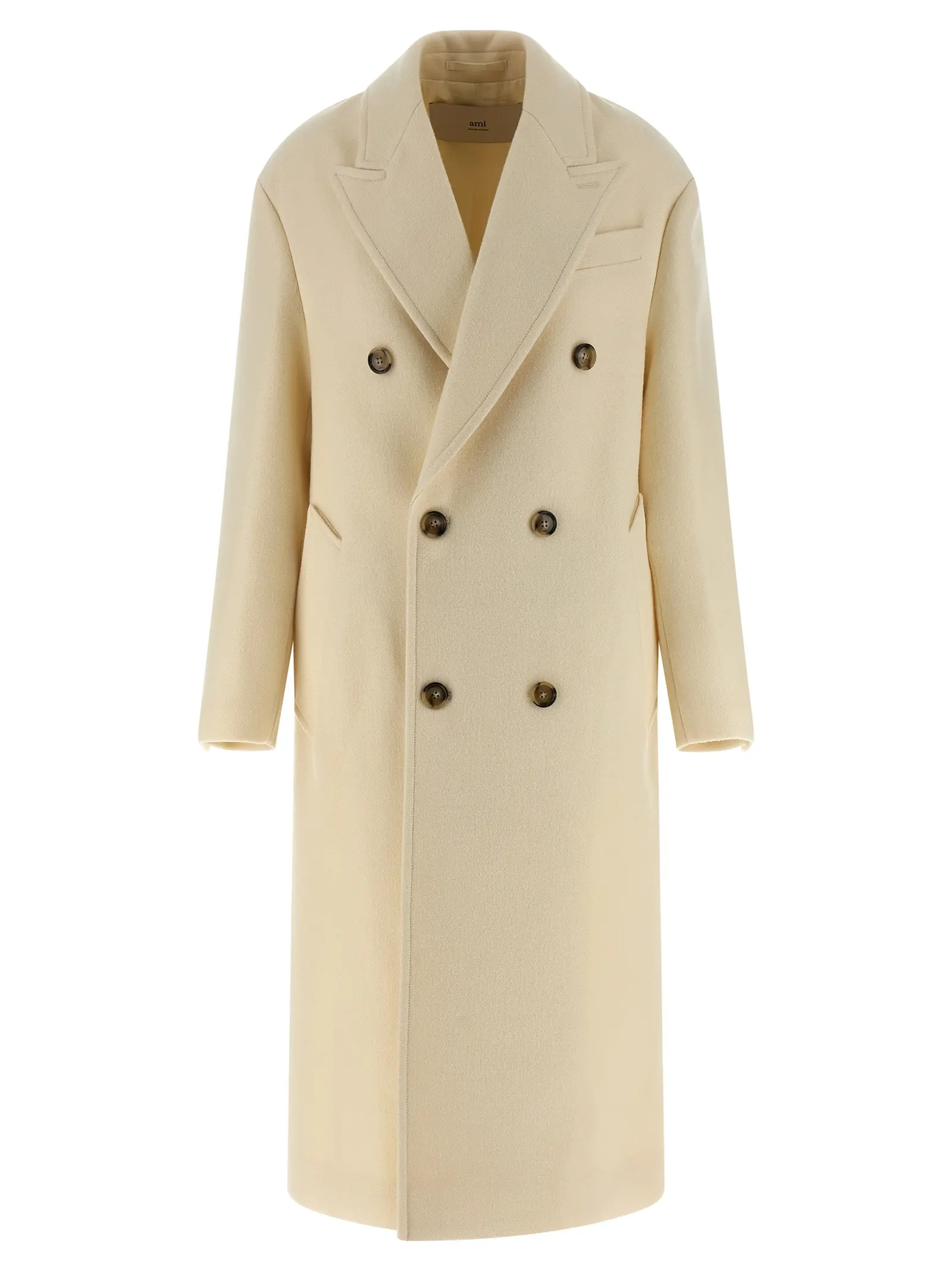 Пальто Ami Paris Double-breasted Біле 1 Double-breasted coat AMI PARIS White