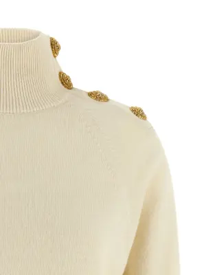 Cashmere wool sweater Woman BALMAIN White