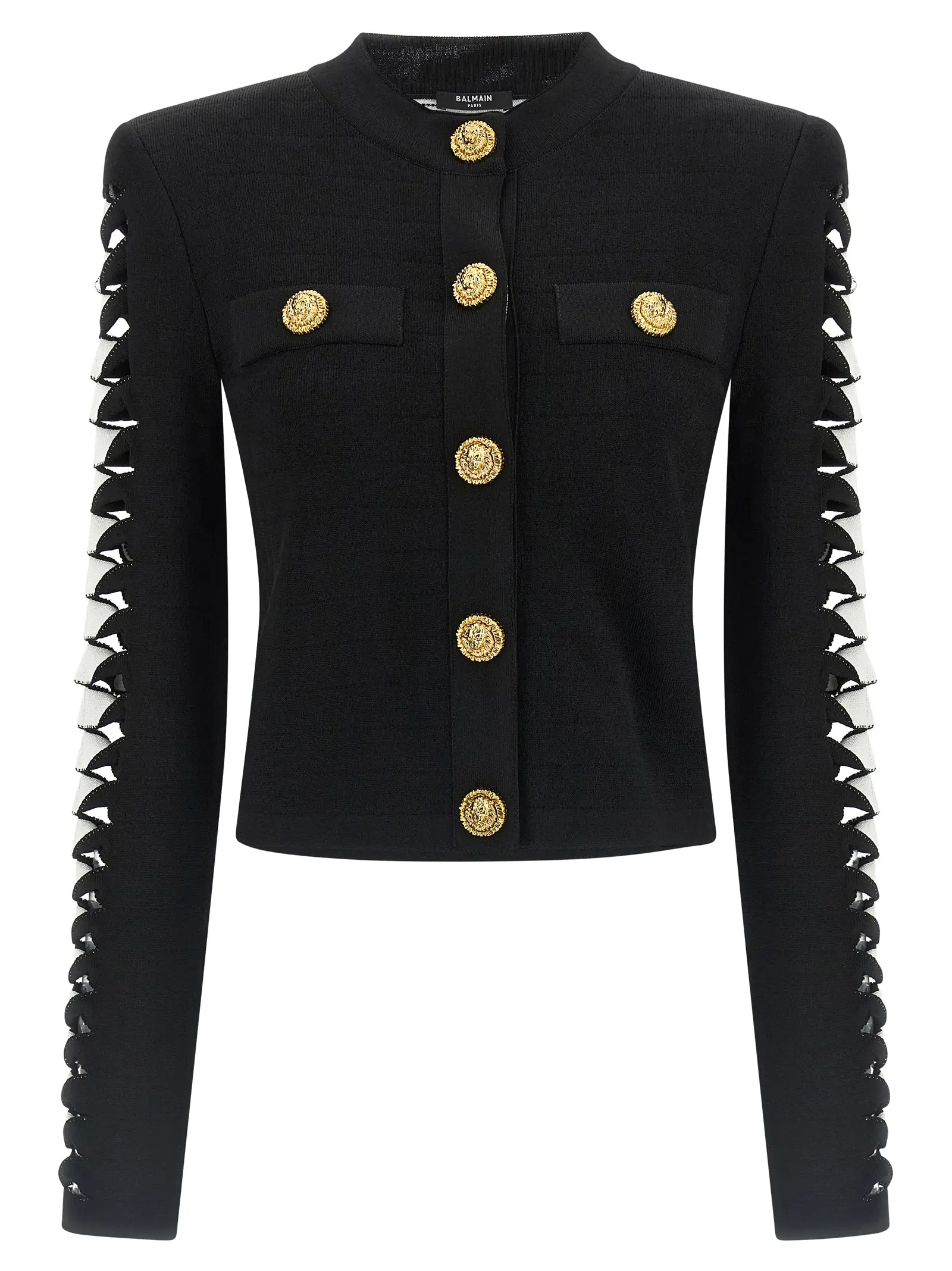 Піджак з вирізами Balmain Чорний 1 Cut-out blazer BALMAIN Black