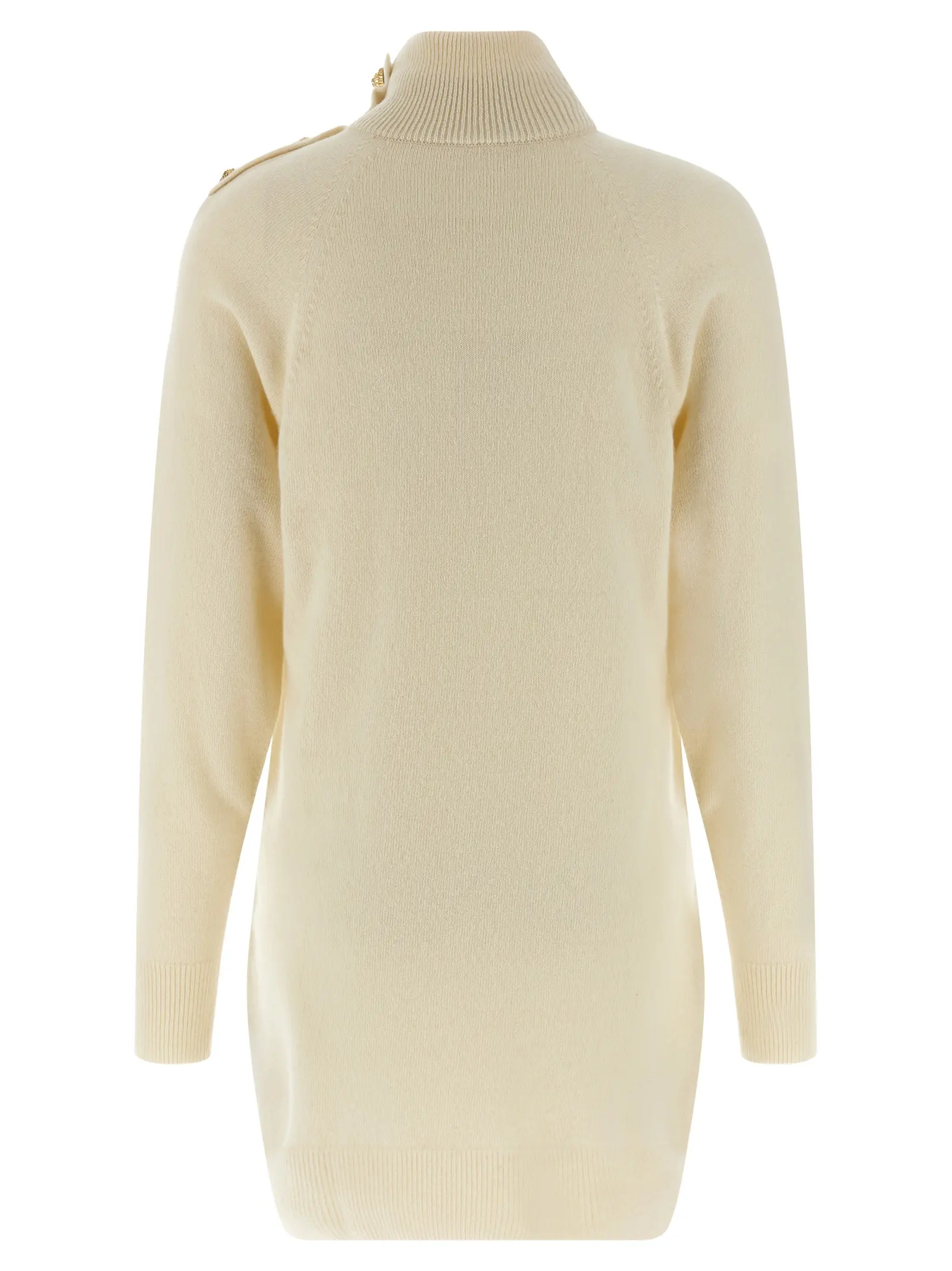 Сукня кашемірова Cashmere wool Balmain Бежева 2 Cashmere wool dress FF0R9382KI870KA BALMAIN Beige