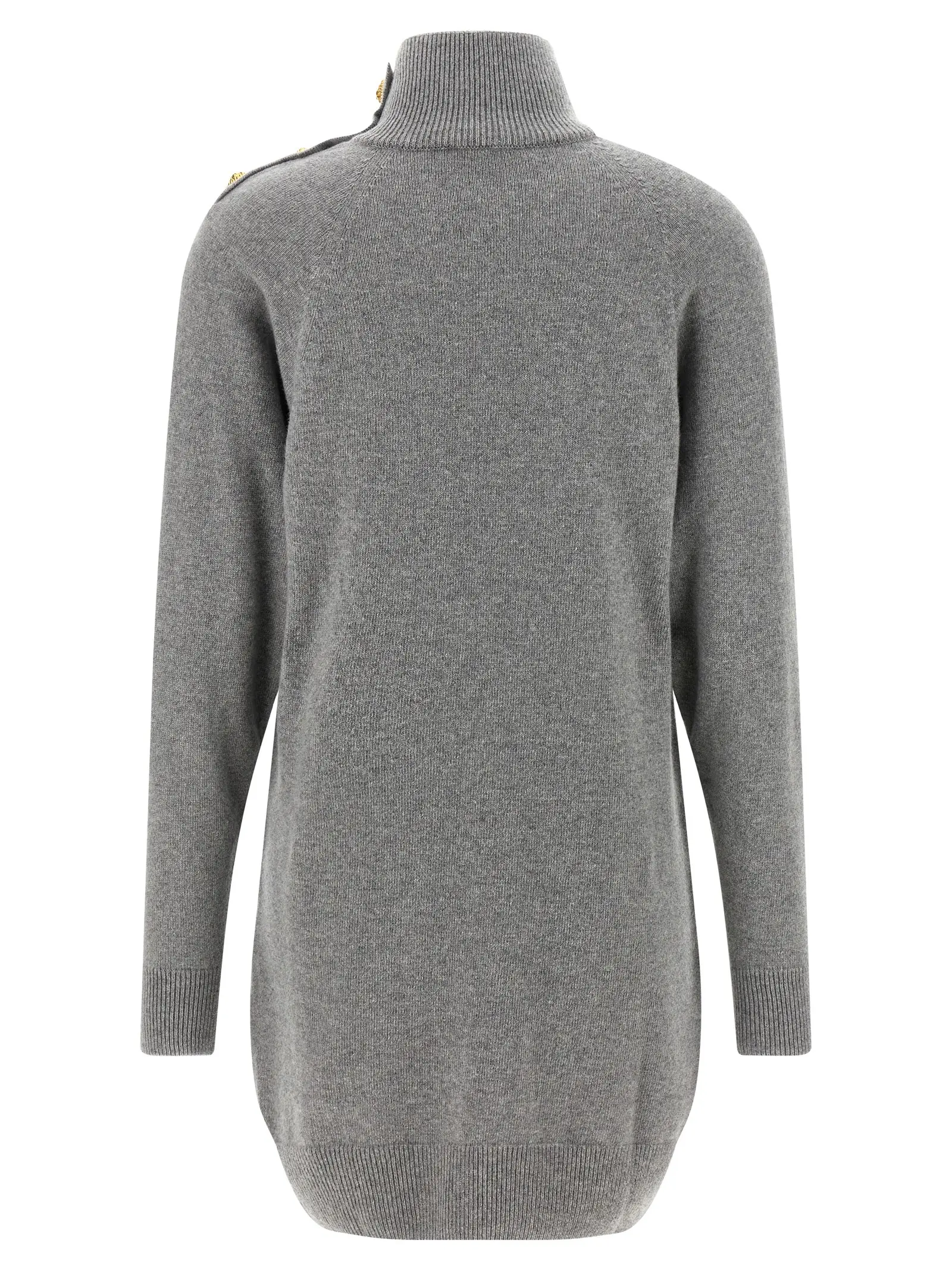 Сукня Balmain Cashmere Wool Сіра 2 Cashmere wool dress FF0R9382KI879UB BALMAIN Gray