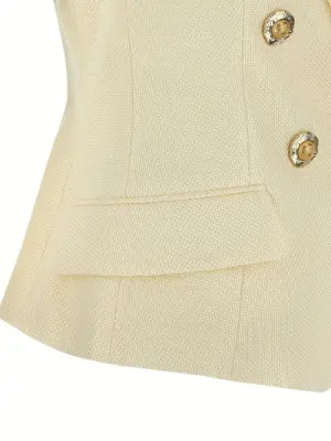 'Gold and Gold Coin' vest 77% viscose