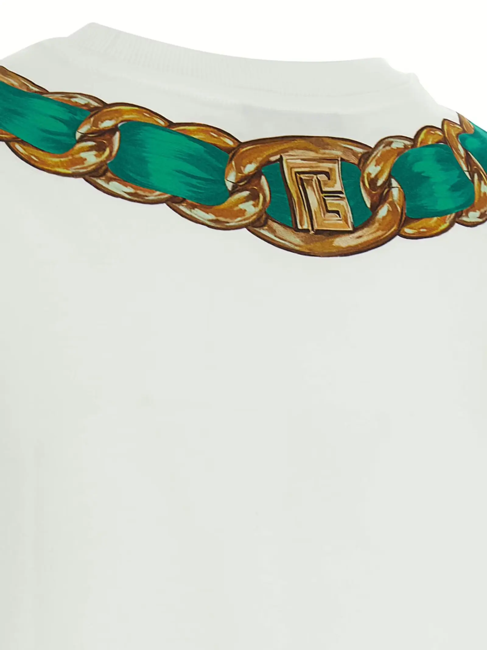 Футболка Balmain Foulard Print Balmain Багатокольорова 4 'Balmain Foulard' print T-shirt 100% cotton BALMAIN Multicolor