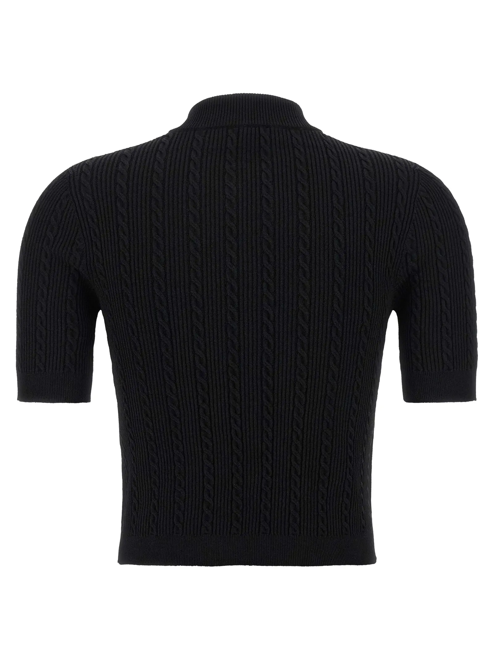 Кардиган Balmain Short sleeve Чорний 2 Short sleeve cardigan FF1KL230KI500PA BALMAIN Black