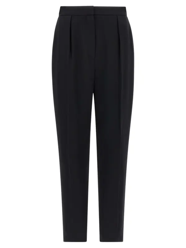 High waist pants BALMAIN Black