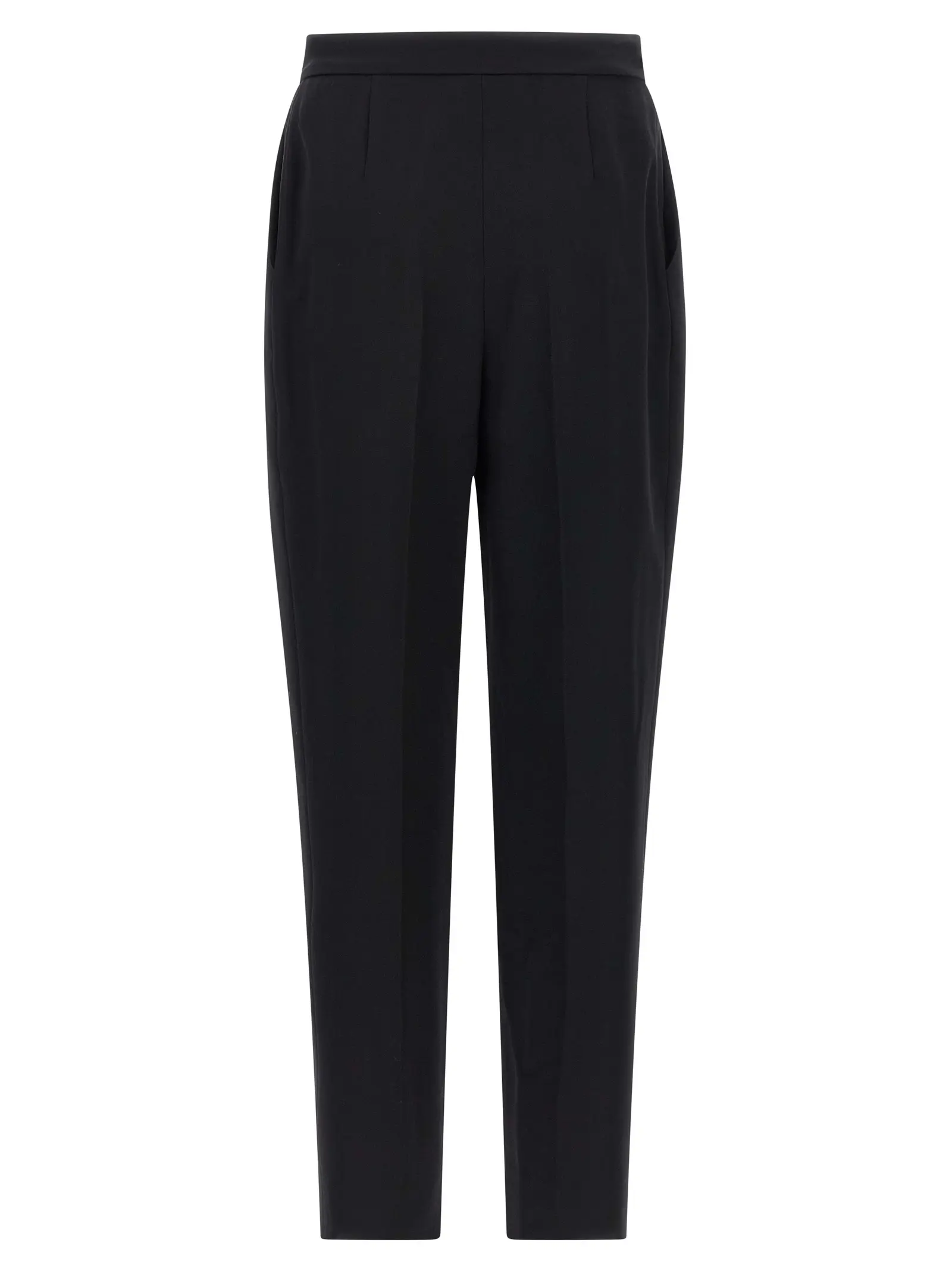 Штани Balmain High waist Чорні 2 High waist pants FF1PN190WC090PA BALMAIN Black