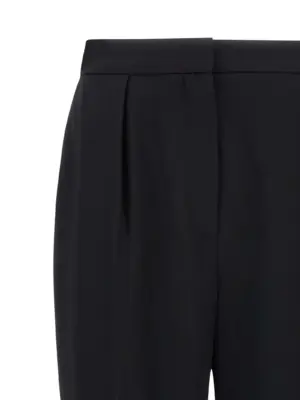 High waist pants Woman BALMAIN Black