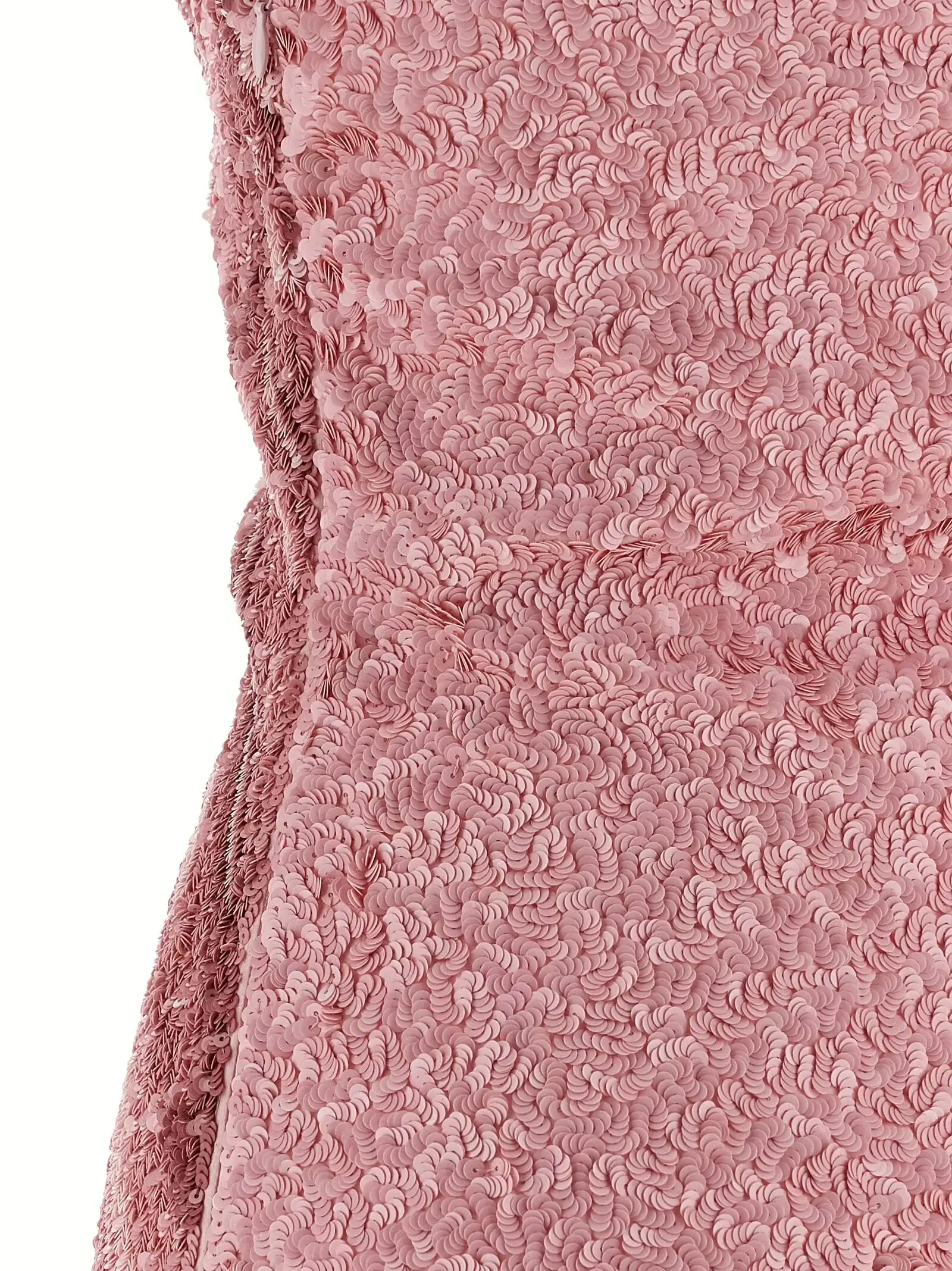 Сукня Sequin Balmain Рожева 4 Sequin dress 100% silk BALMAIN Pink