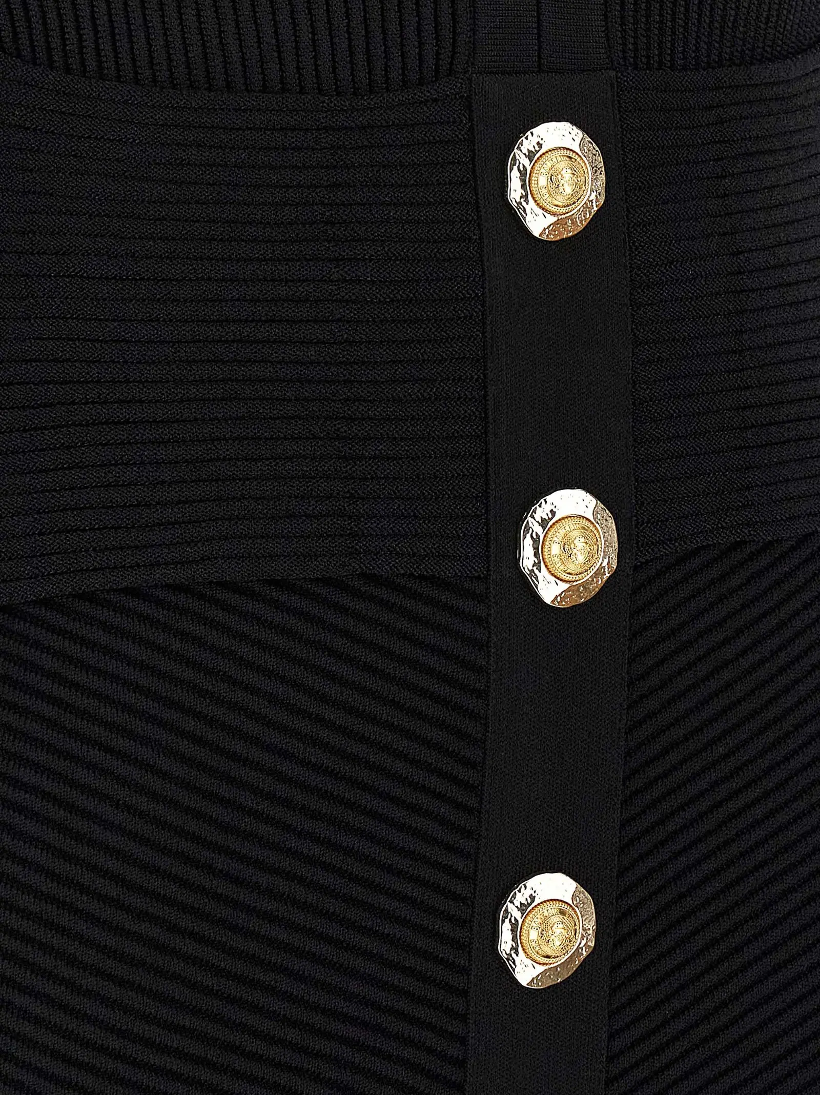 Сукня Balmain Bodycon Чорна 4 Bodycon dress 84% viscose 15% polyester 1% polyamide BALMAIN Black