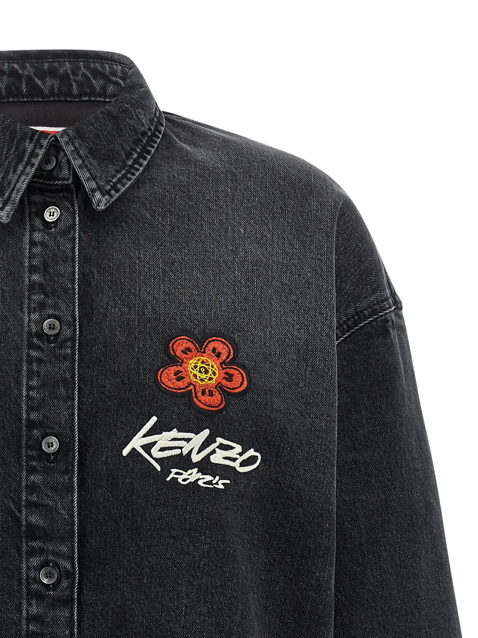 Сорочка Kenzo Kenzo x Futura 2000 Чорна 3 'Kenzo x Futura 2000' shirt Woman KENZO Black
