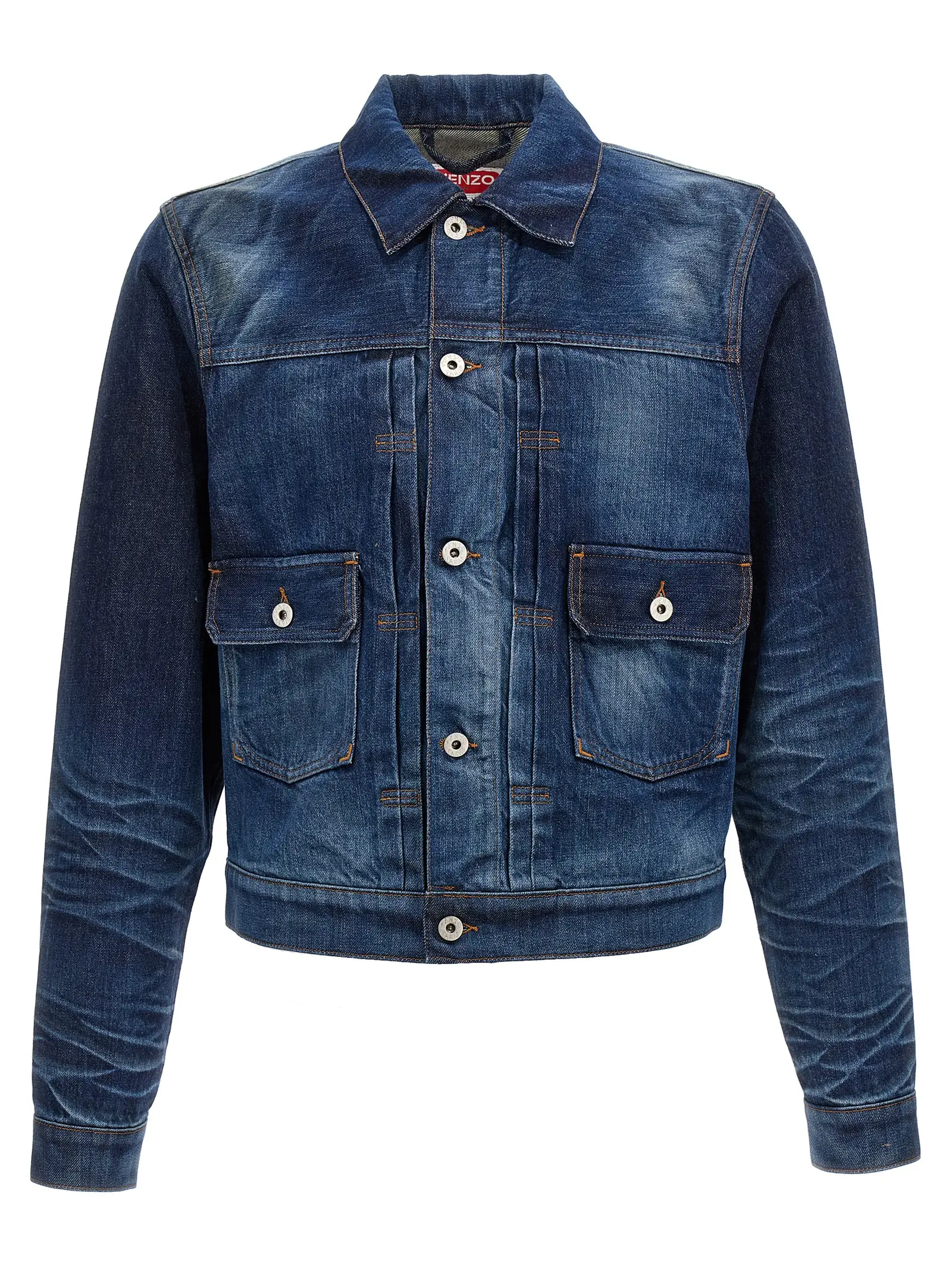Куртка джинсова Kenzo Japanese denim Синя 1 Japanese denim jacket KENZO Blue