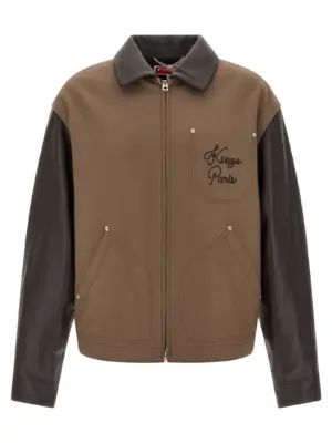 'KENZO Paris Chainstitch' jacket KENZO Brown