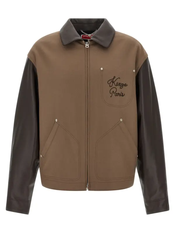 'KENZO Paris Chainstitch' jacket KENZO Brown