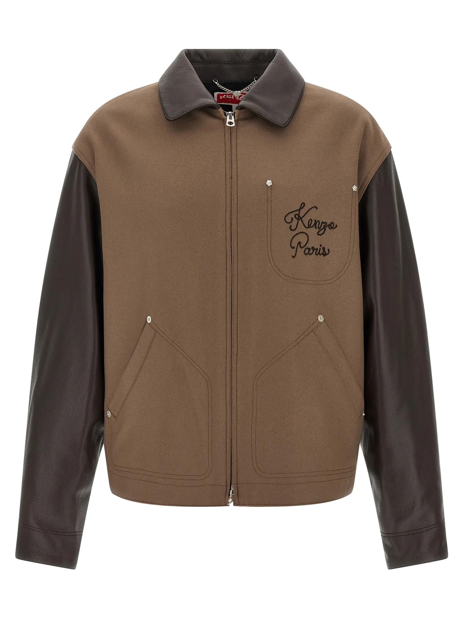 Куртка Kenzo KENZO Paris Chainstitch Коричнева 1 'KENZO Paris Chainstitch' jacket KENZO Brown
