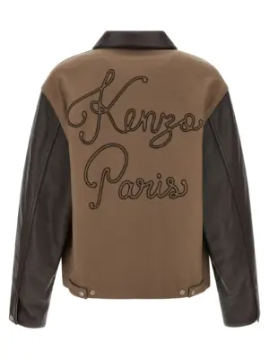 'KENZO Paris Chainstitch' jacket FF68BL1519OH92 KENZO Brown