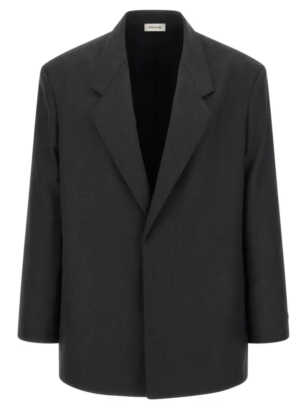 Single-breasted blazer FEAR OF GOD Gray