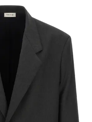 Single-breasted blazer Man FEAR OF GOD Gray