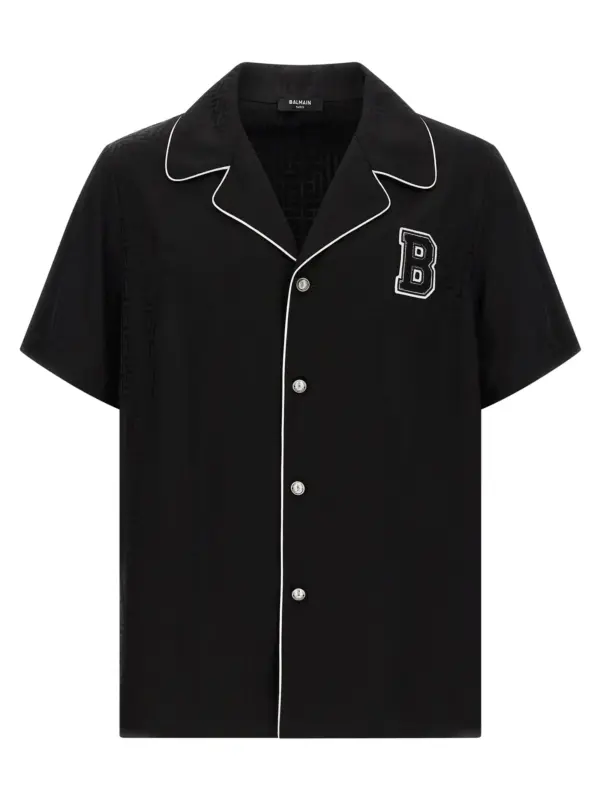 'Balmain Varsity' shirt BALMAIN Black