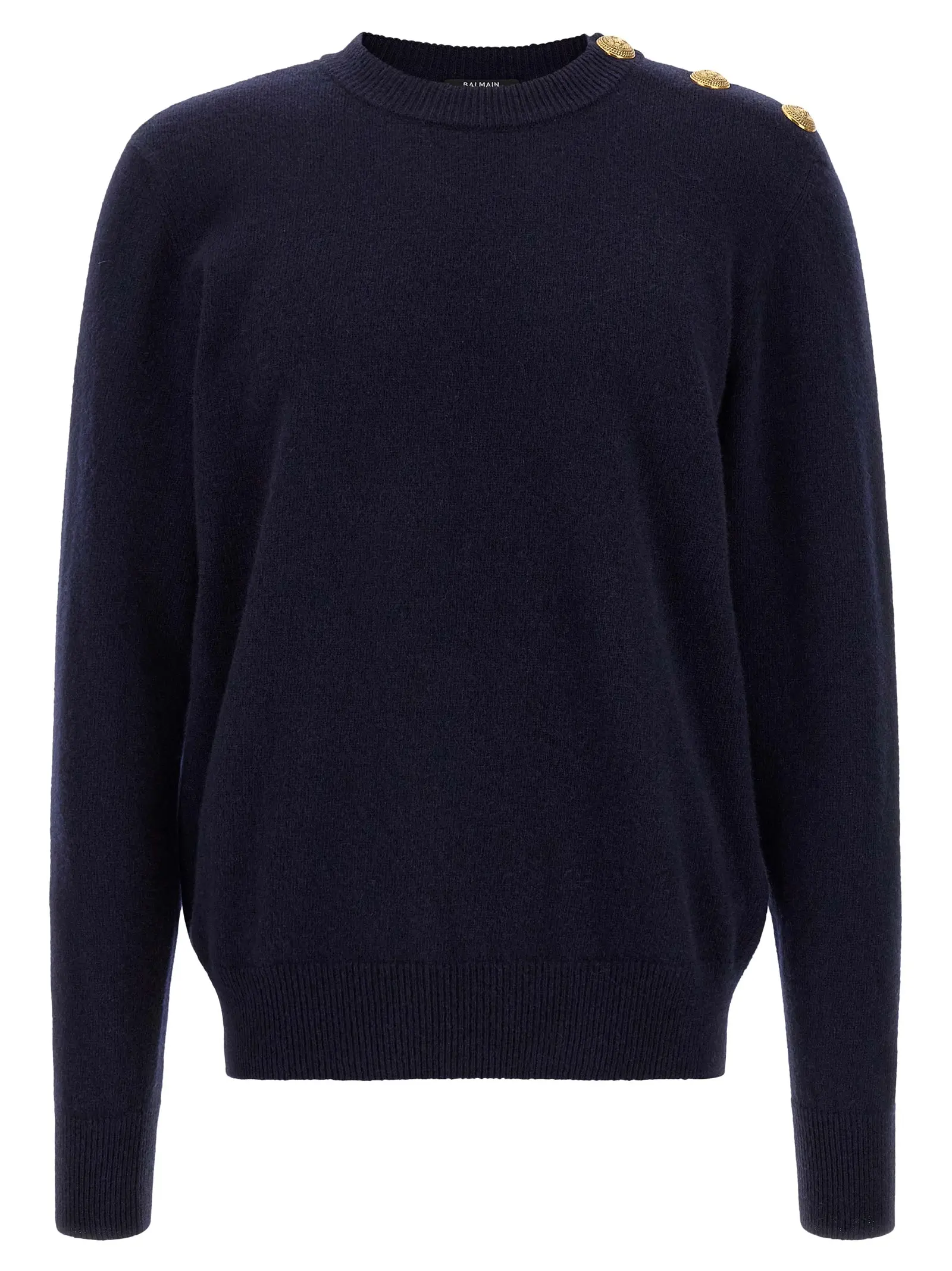 Светр Balmain Leone catena button Синій 1 'Leone catena' button sweater BALMAIN Blue