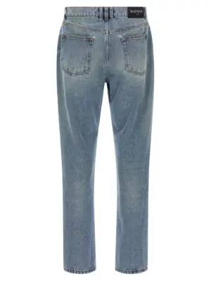 Denim jeans FH1MI083DF816AW BALMAIN Blue