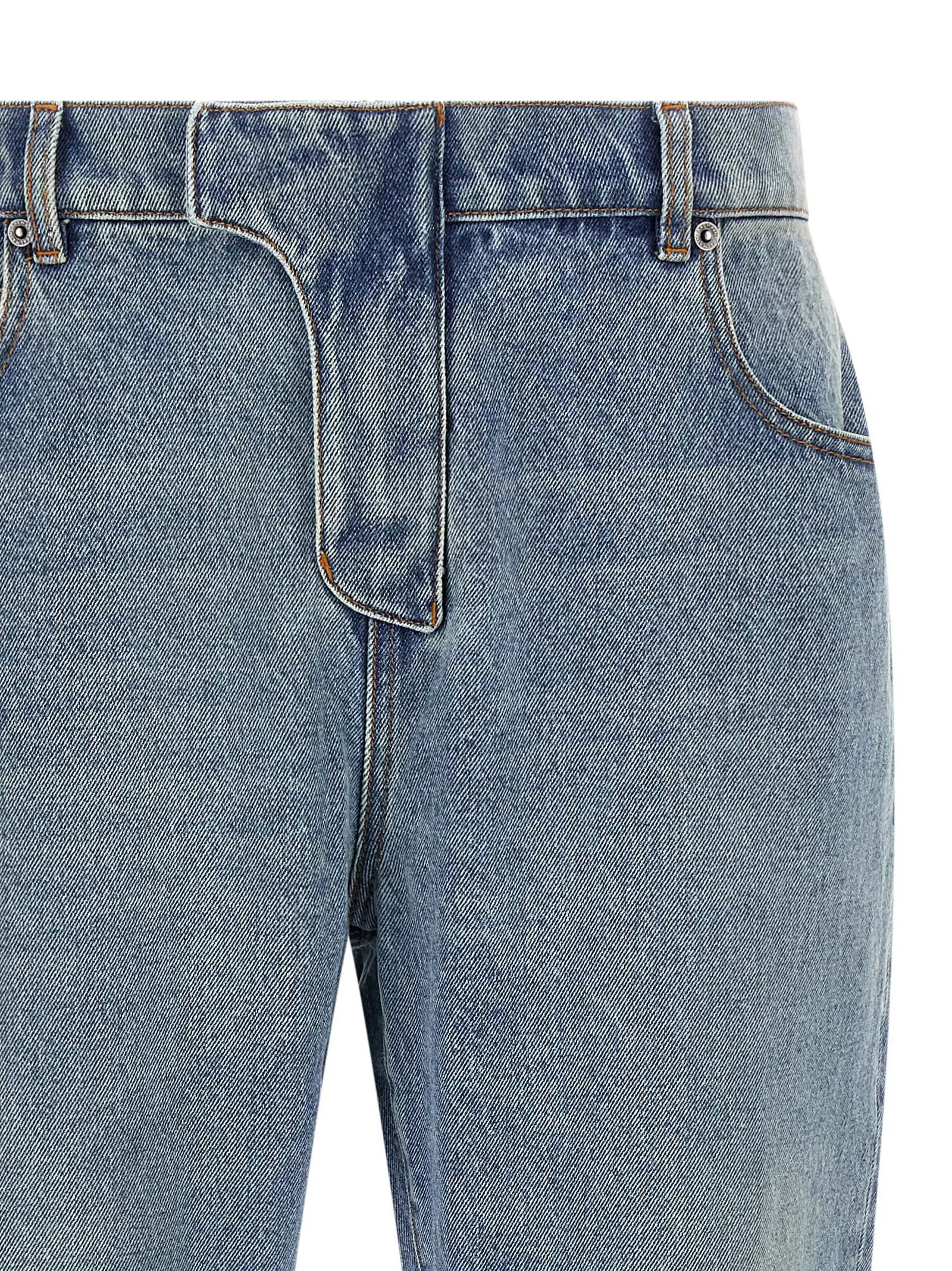 Джинси Balmain Denim Сині 3 Denim jeans Man BALMAIN Blue