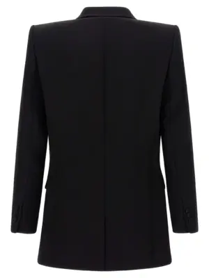 Leaf embroidery blazer FH1SE286PD09EAD BALMAIN Black