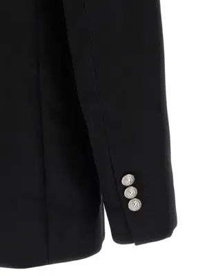 Grain de poudre blazer 100% virgin wool BALMAIN Black