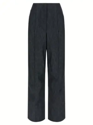 'Fendi Roma' patch jeans FENDI Blue