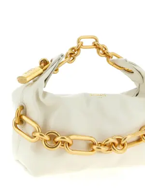 'Sync' mini handbag Woman BALMAIN White