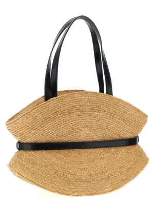 'Shuffle' medium shoulder bag FN1DQ023TRBOGWN BALMAIN Beige