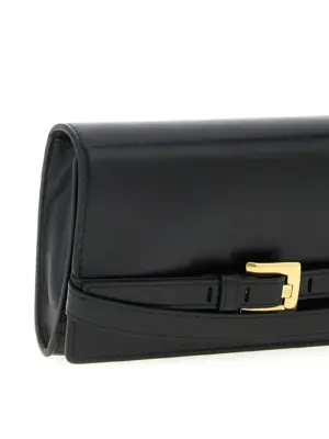 'Shuffle' wallet on chain Woman BALMAIN Black