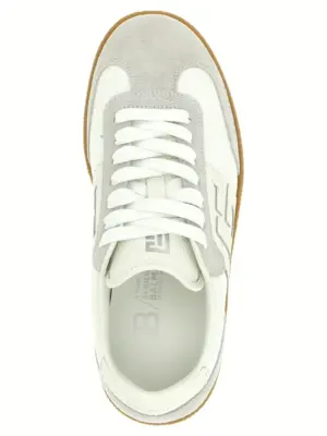 'Balmain Swan' sneakers 100% calfskin leather (Bos Taurus) BALMAIN White