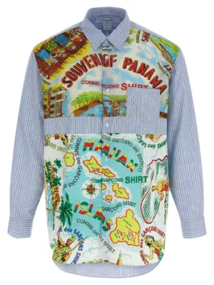 Patterned inserts shirt COMME DES GARCONS SHIRT Multicolor