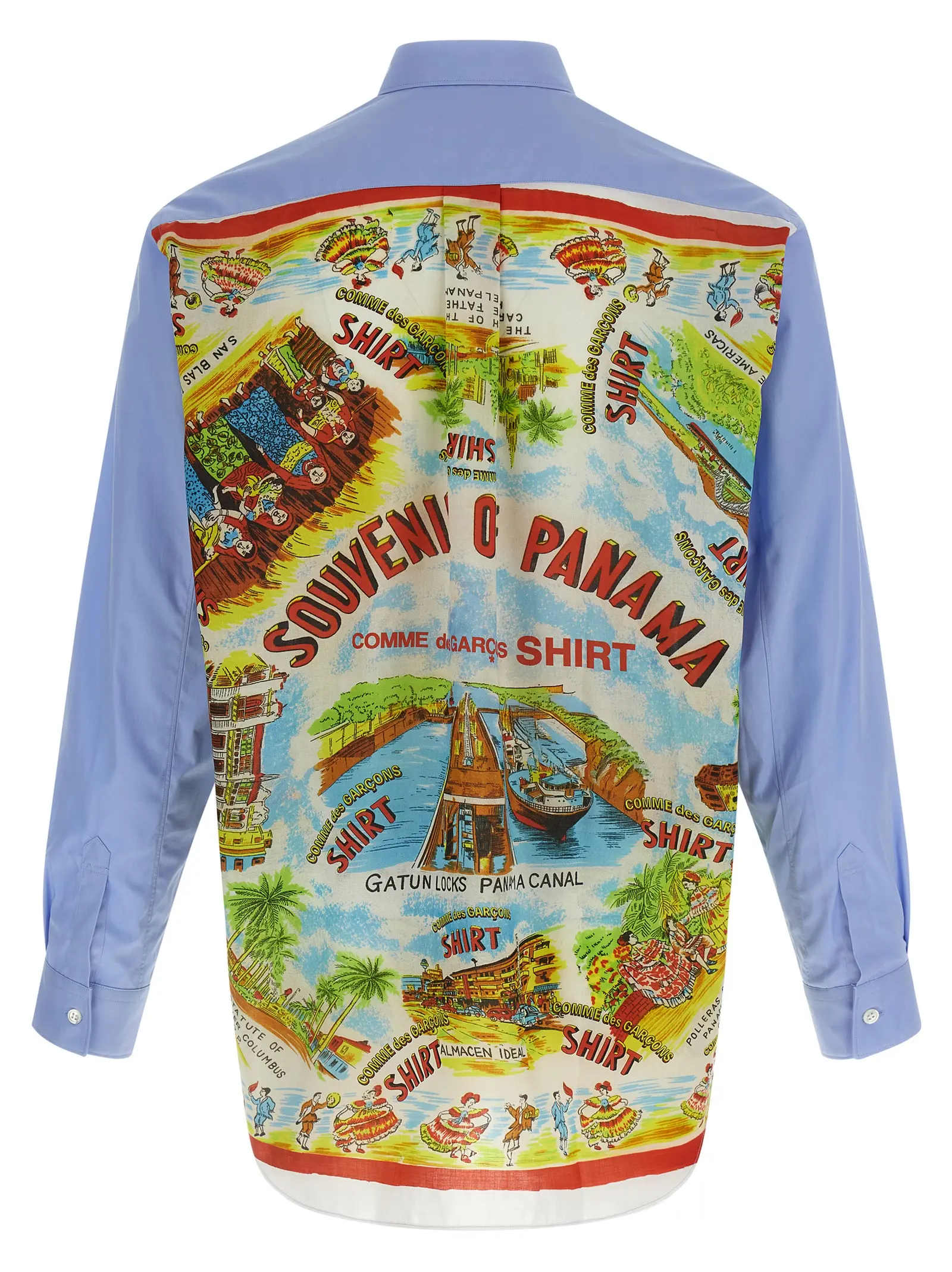 Сорочка Comme Des Garcons Shirt Printed Багатокольорова 2 Printed shirt FPB061W251 COMME DES GARCONS SHIRT Multicolor