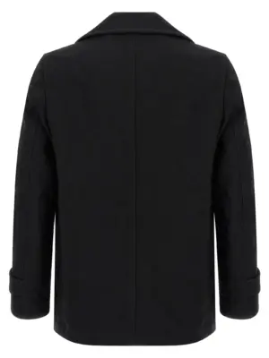 Double-breasted caban FPC501W251 COMME DES GARCONS SHIRT Black