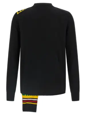 Intarsia sweater FPN003W251 COMME DES GARCONS SHIRT Black