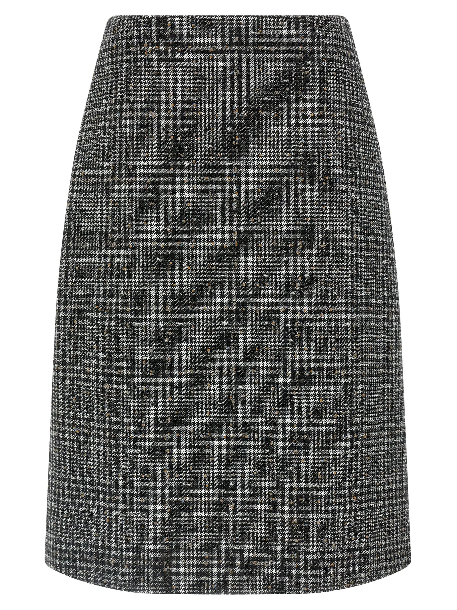 Спідниця твідова Fendi Сіра 1 Tweed skirt FENDI Gray