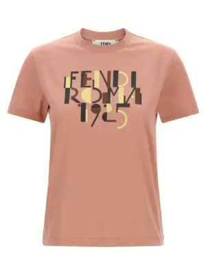 'Fendi Roma 1925' T-shirt FENDI Pink