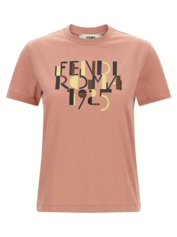 'Fendi Roma 1925' T-shirt FENDI Pink