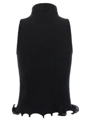 Ruffled top FS9740AVFEF0GME FENDI Black