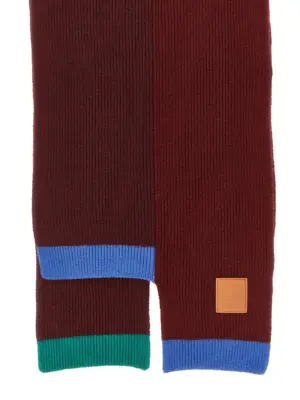 Wool asymmetrical scarf FSA8S3SK016654 LOEWE Multicolor