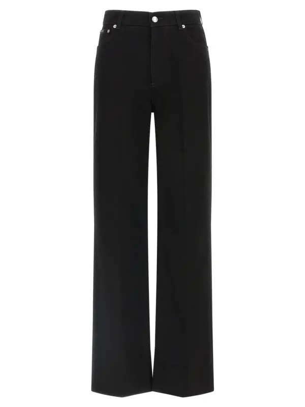 Flare pants DOLCE & GABBANA Black