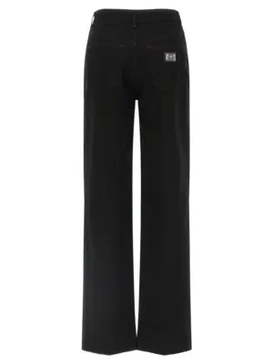 Flare pants FTC79DG8NC2S9001 DOLCE & GABBANA Black