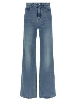 Flared leg jeans AMI PARIS Light Blue