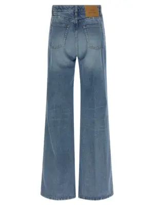Flared leg jeans FTR420DE0046480 AMI PARIS Light Blue