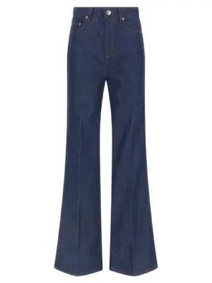 Flared leg jeans AMI PARIS Blue
