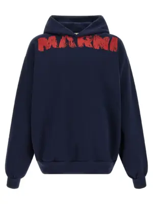 'Marni Monolith' hoodie MARNI Blue