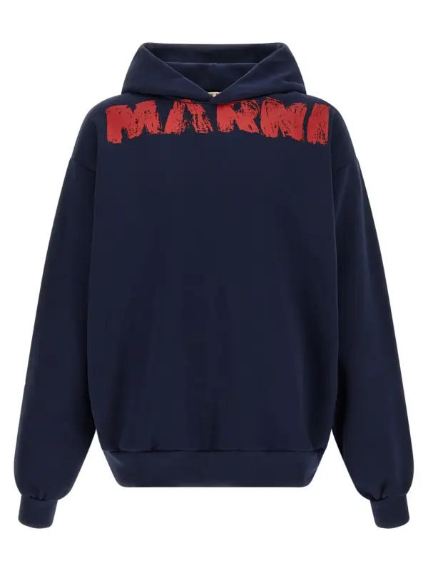 'Marni Monolith' hoodie MARNI Blue